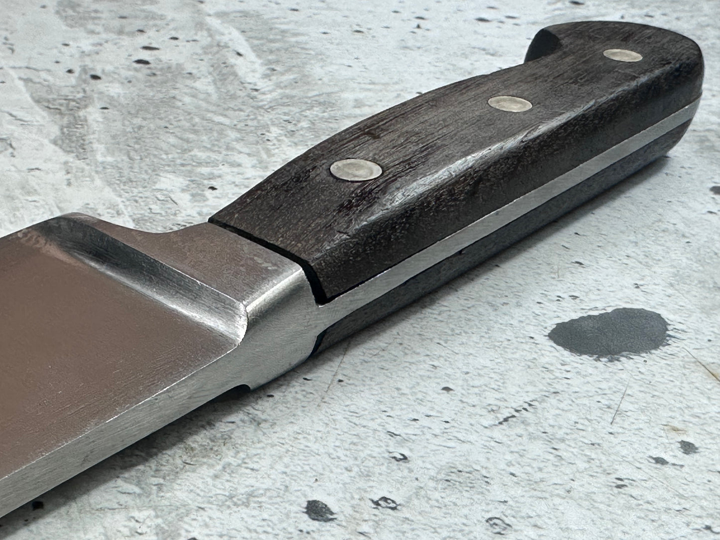 Vintage J. A. Henckels Friodur Chef Knife 210mm High Carbon Steel Made in Germany 2114