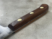 Load image into Gallery viewer, Vintage Butchers Foster Bros Cleaver Knife 180mm Made in USA 🇺🇸 Carbon Steel 1895