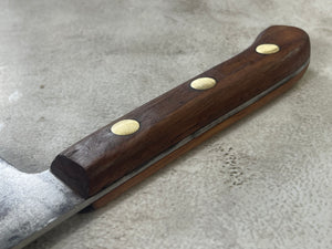 Vintage Butchers Foster Bros Cleaver Knife 180mm Made in USA 🇺🇸 Carbon Steel 1895