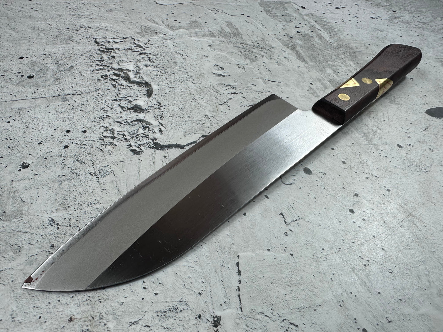 Vintage Toroku Honcho Suten Santoku Knife 170mm Stainless Steel 2167