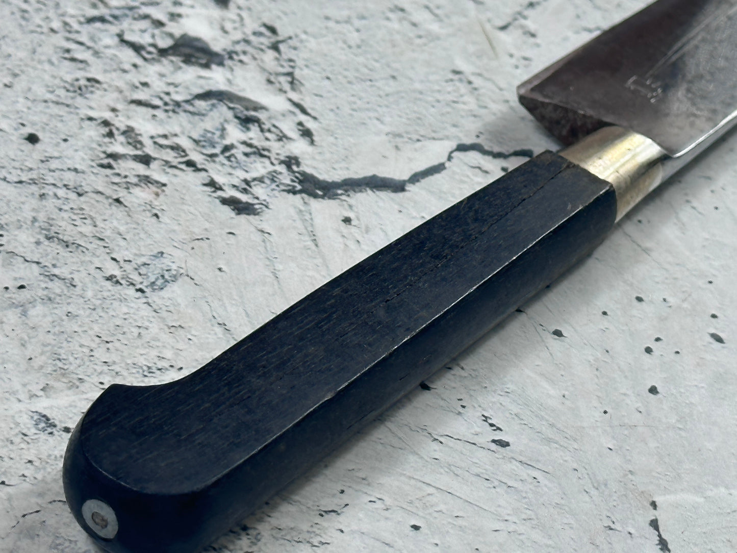 Vintage Sabatier Nogent Flexible Slicing Knife 230mm Carbon Steel 2186