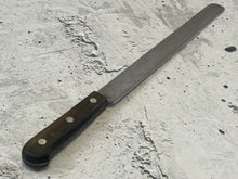 Load image into Gallery viewer, Vintage J. A. Henckles Brisket Knife 310mm Made in Germany Carbon Steel 🇩🇪 1491