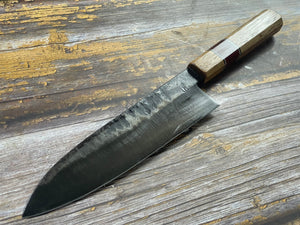 HG Blade Gyuto Knife 210mm Kurouchi Finish 1084 High Carbon Steel (2025)