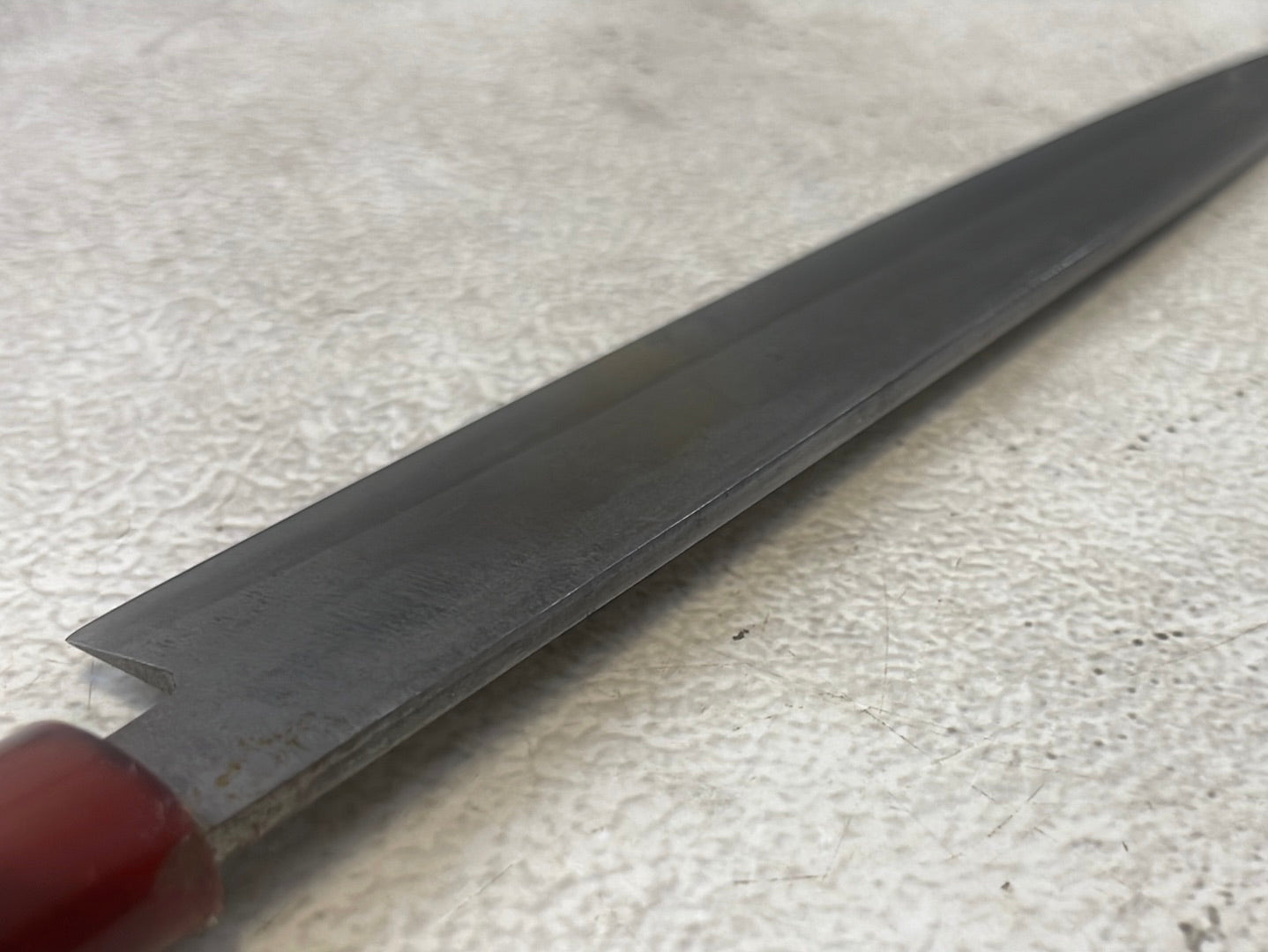 Vintage Japanese Yanagiba Knife 200mm Made in Japan 🇯🇵 Carbon Steel 1310