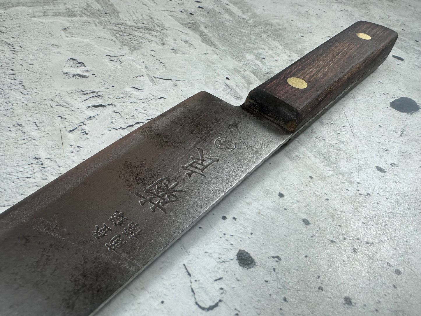 Vintage Japanese Gyuto Knife 210mm Carbon Steel Japan 2012