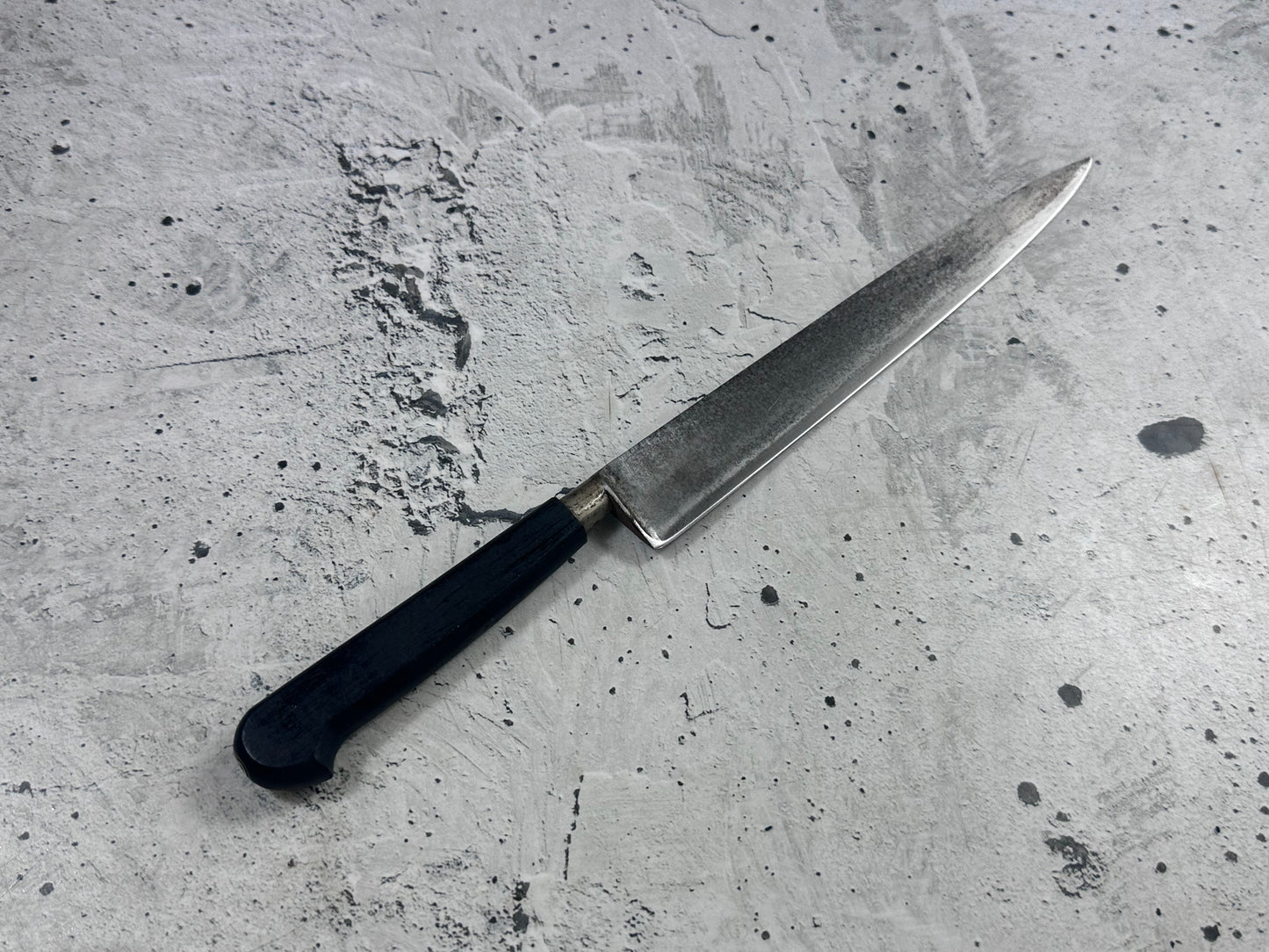 Vintage Sabatier Nogent Flexible Slicing Knife 200mm Carbon Steel 2187