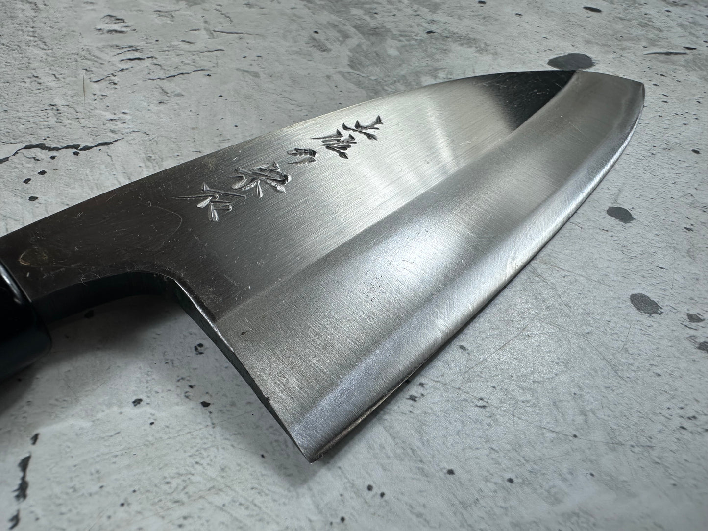 Vintage Tosa Kanetsugu Deba Knife 170mm Carbon Steel 2163