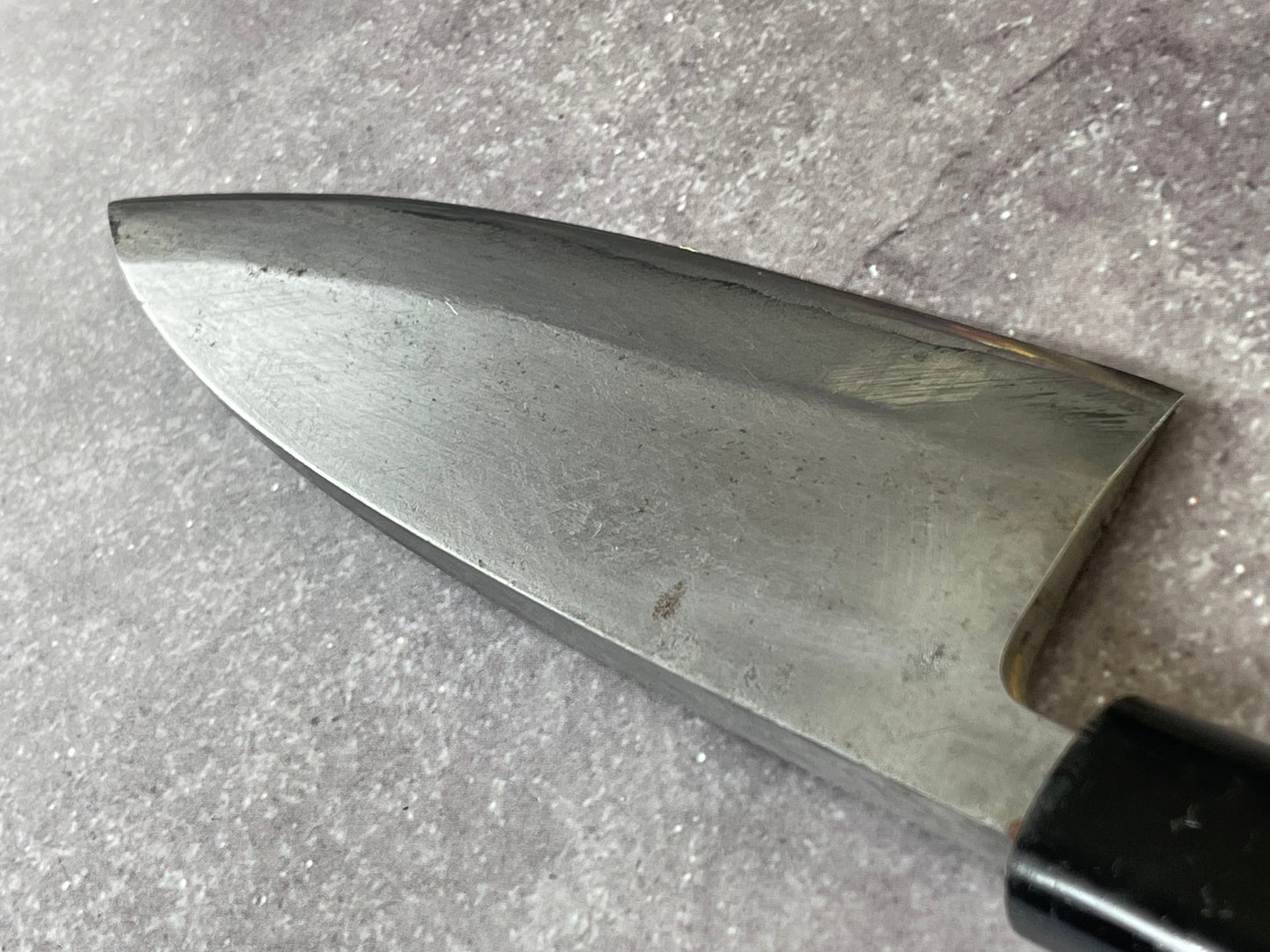 Vintage Japanese Deba Knife 150mm Made in Japan 🇯🇵 Carbon Steel 1755