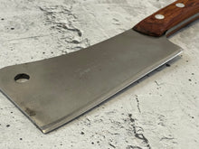 Load image into Gallery viewer, Vintage F. Dick Butcher Cleaver Knife 180mm Stainless Steel Blade Made in Germany  🇩🇪 1530