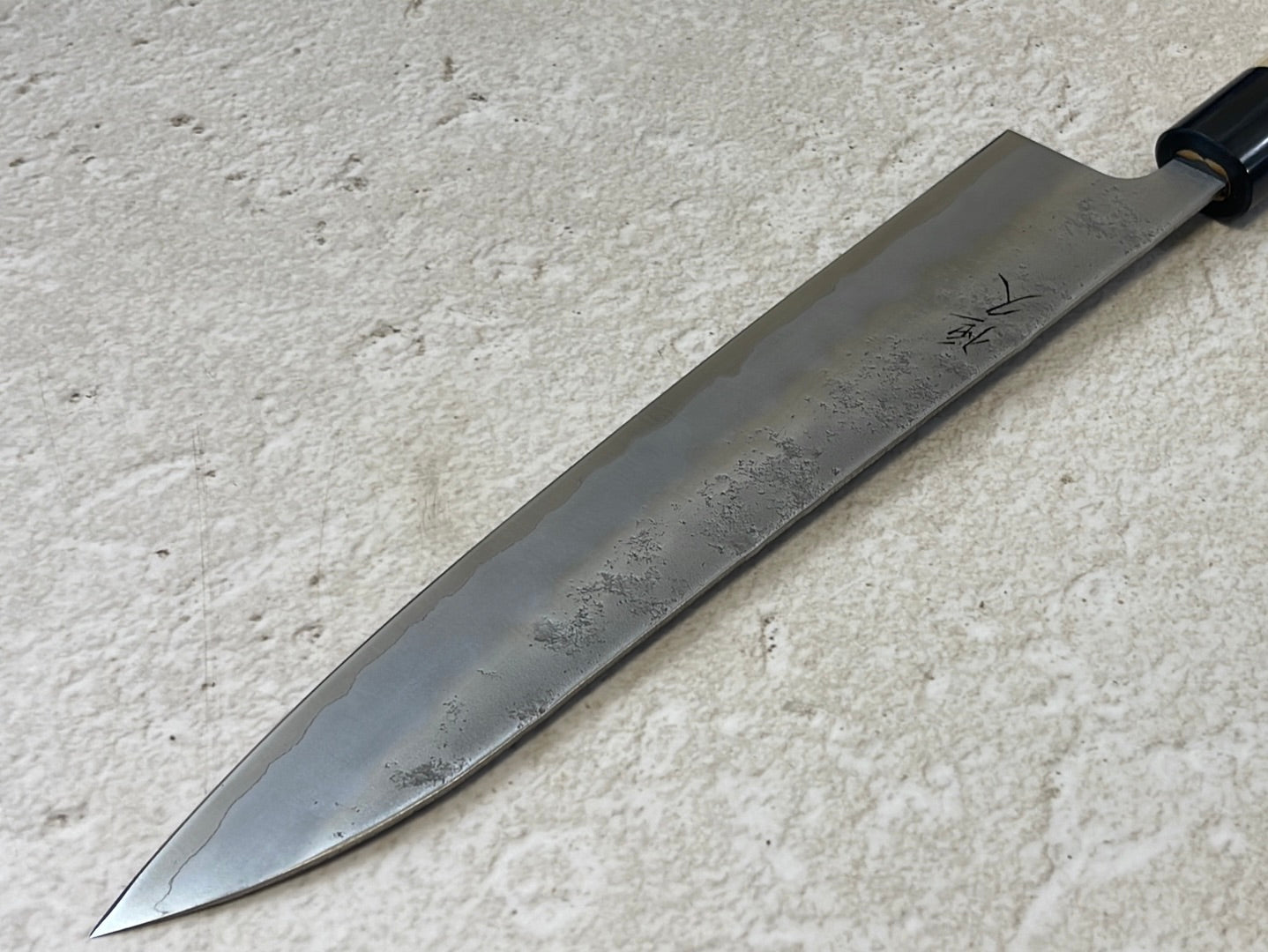 Tsunehisa G3 Nashiji HBC Gyuto 240mm - Made in Japan 🇯🇵 Magnolia Oval Wa Handle