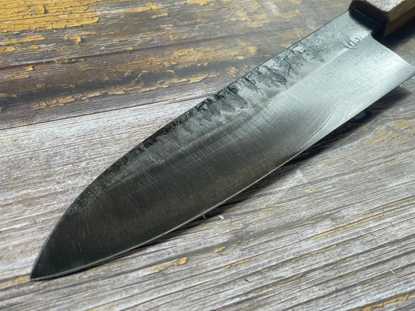 HG Blade Gyuto Knife 210mm Kurouchi Finish 1084 High Carbon Steel (2025)