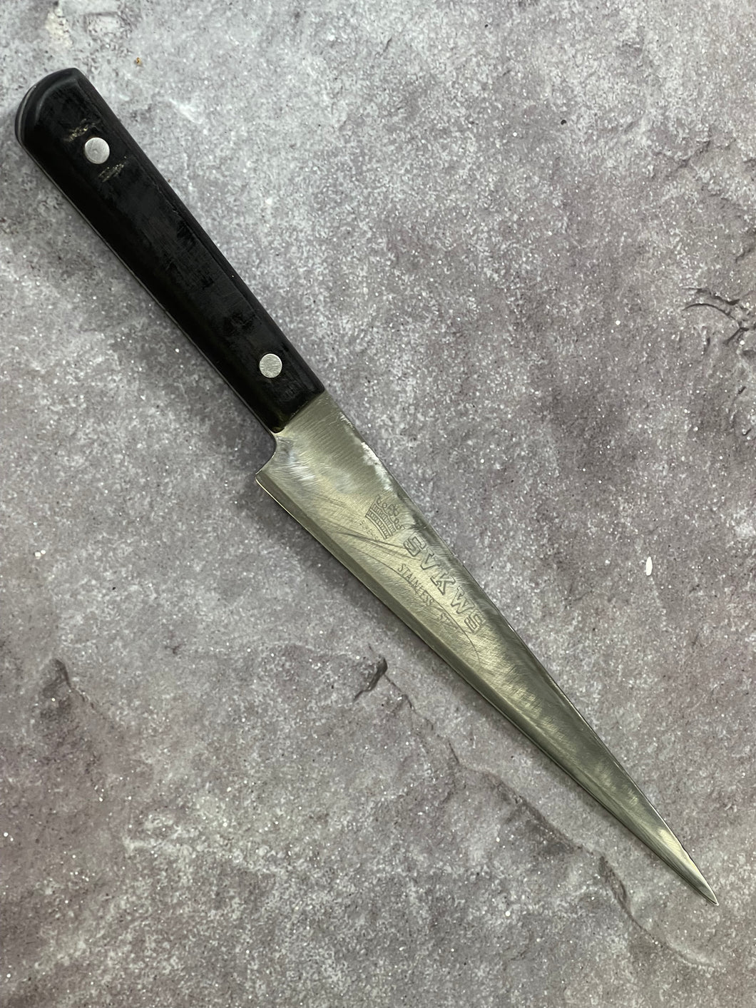 Vintage Japanese Sujihiki Knife 220mm Made in Japan 🇯🇵 1635