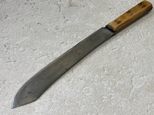 Load image into Gallery viewer, Vintage Butchers Knife 24cm Carbon Steel 1414