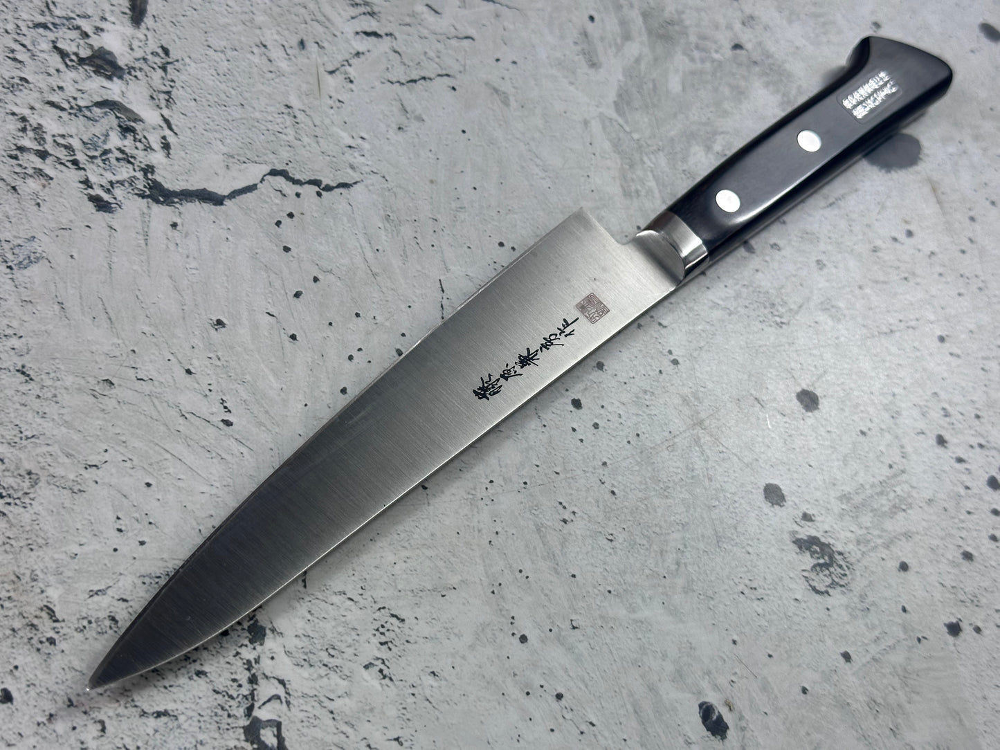 Vintage Fujiwara Kanefusa Petty Knife 150mm Molybdenum Steel 2164