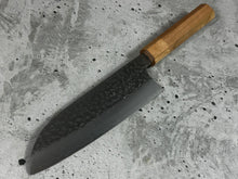 Load image into Gallery viewer, Makoto Kurosaki Sakura Santoku Knife 165mm