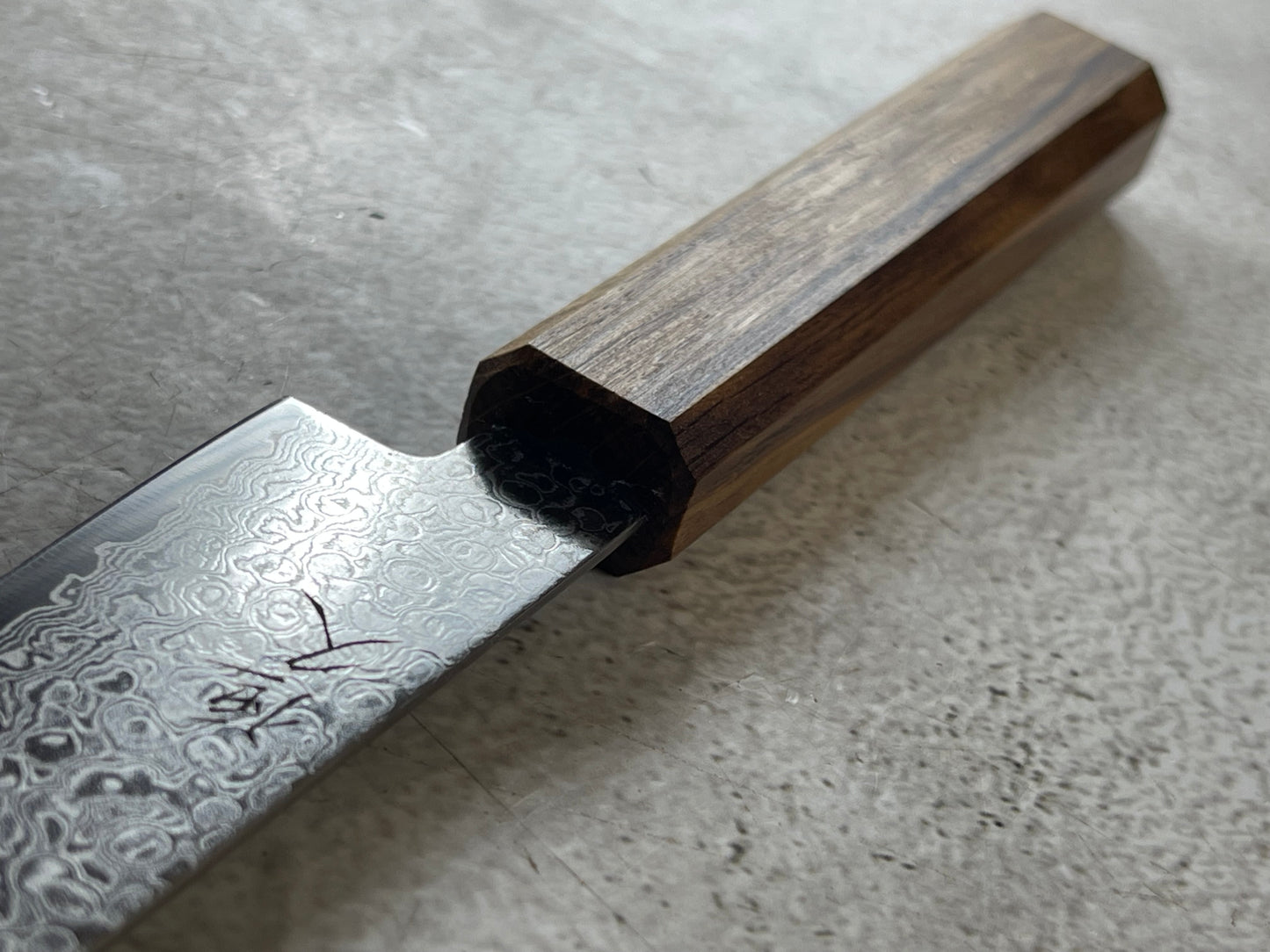 Tsunehisa ZA18 Damascus Petty 135mm Oak Handle Made in Japan 🇯🇵