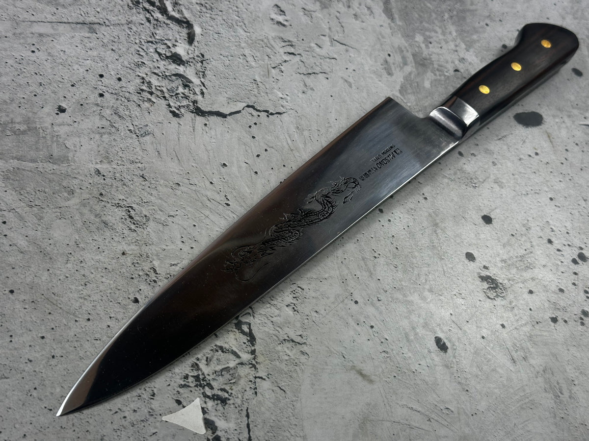 Vintage Misono Dragon Gyuto Knife 240mm 2355