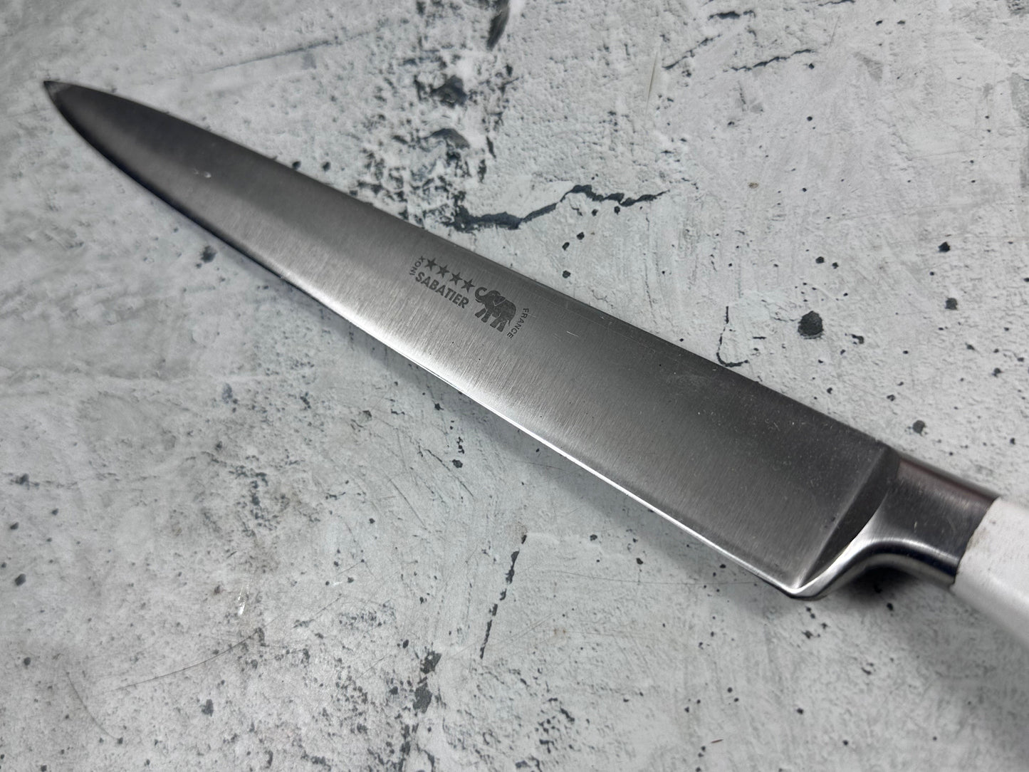 Vintage Sabatier Carving Knife 250mm High Carbon Steel France 2004