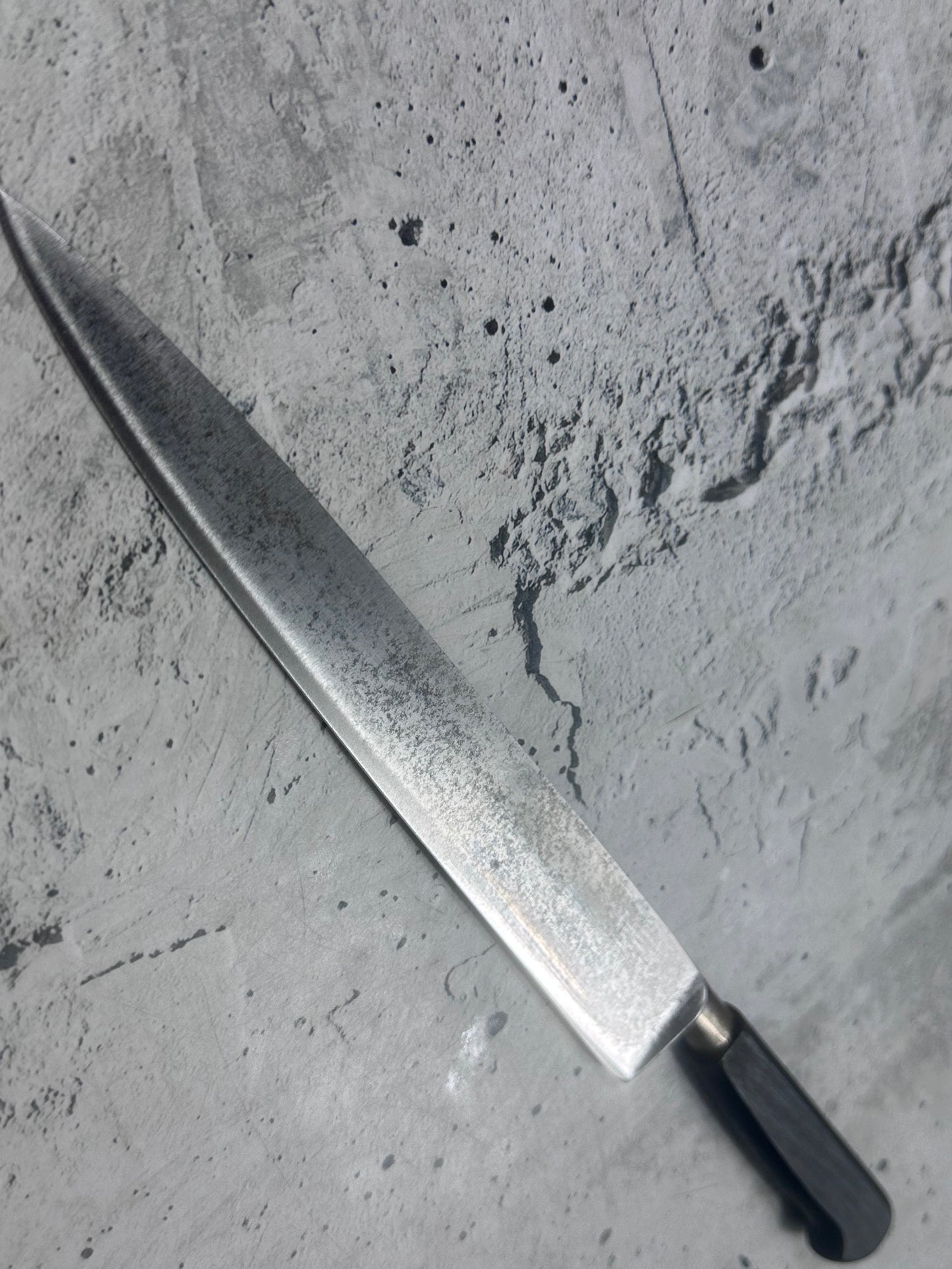 Vintage Sabatier Nogent Flexible Slicing Knife 200mm Carbon Steel 2185
