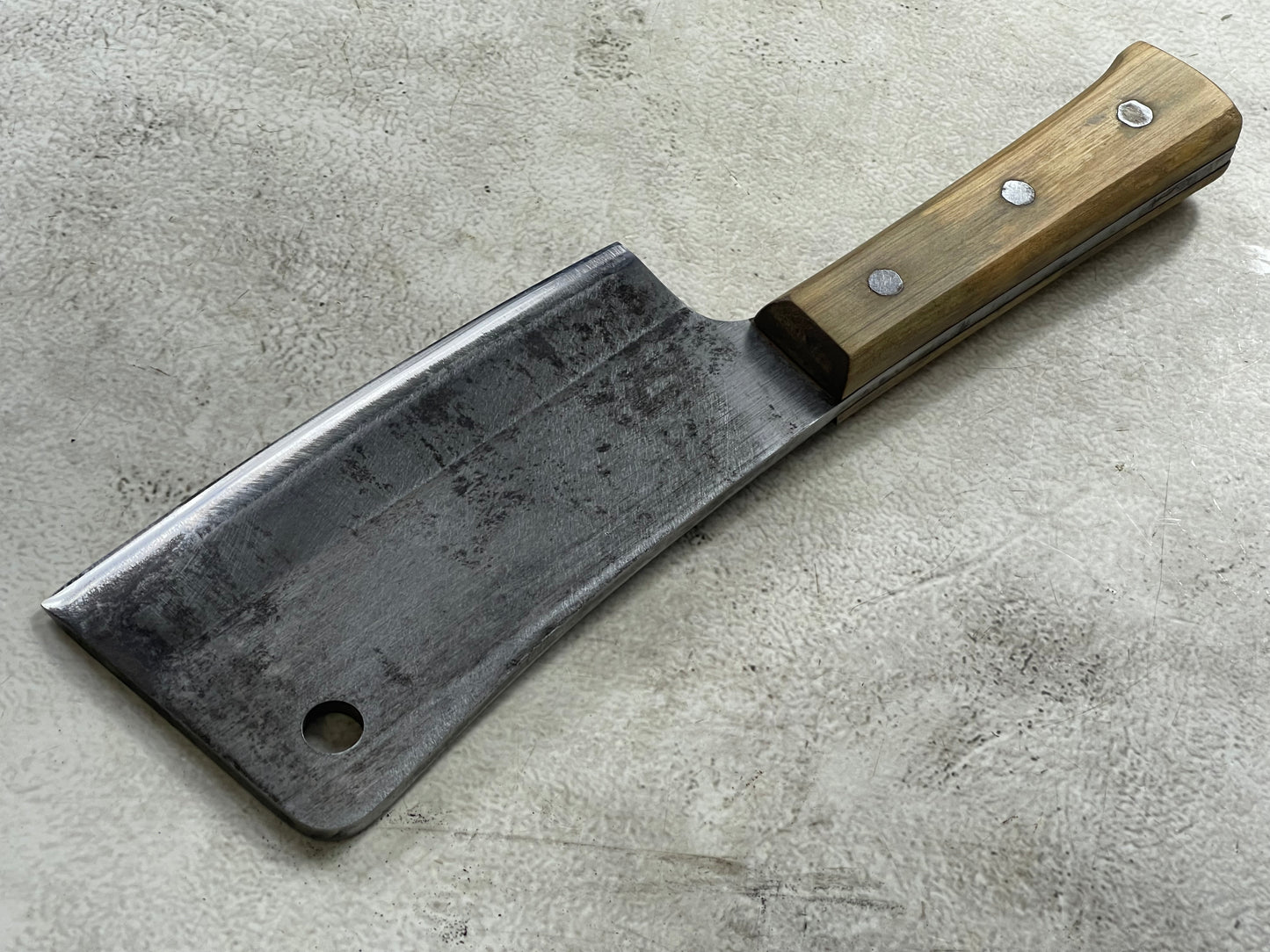 Vintage J. A. Henckles Twinworks Small Cleaver Knife 15cm Carbon Stell Made in German 🇩🇪 1953