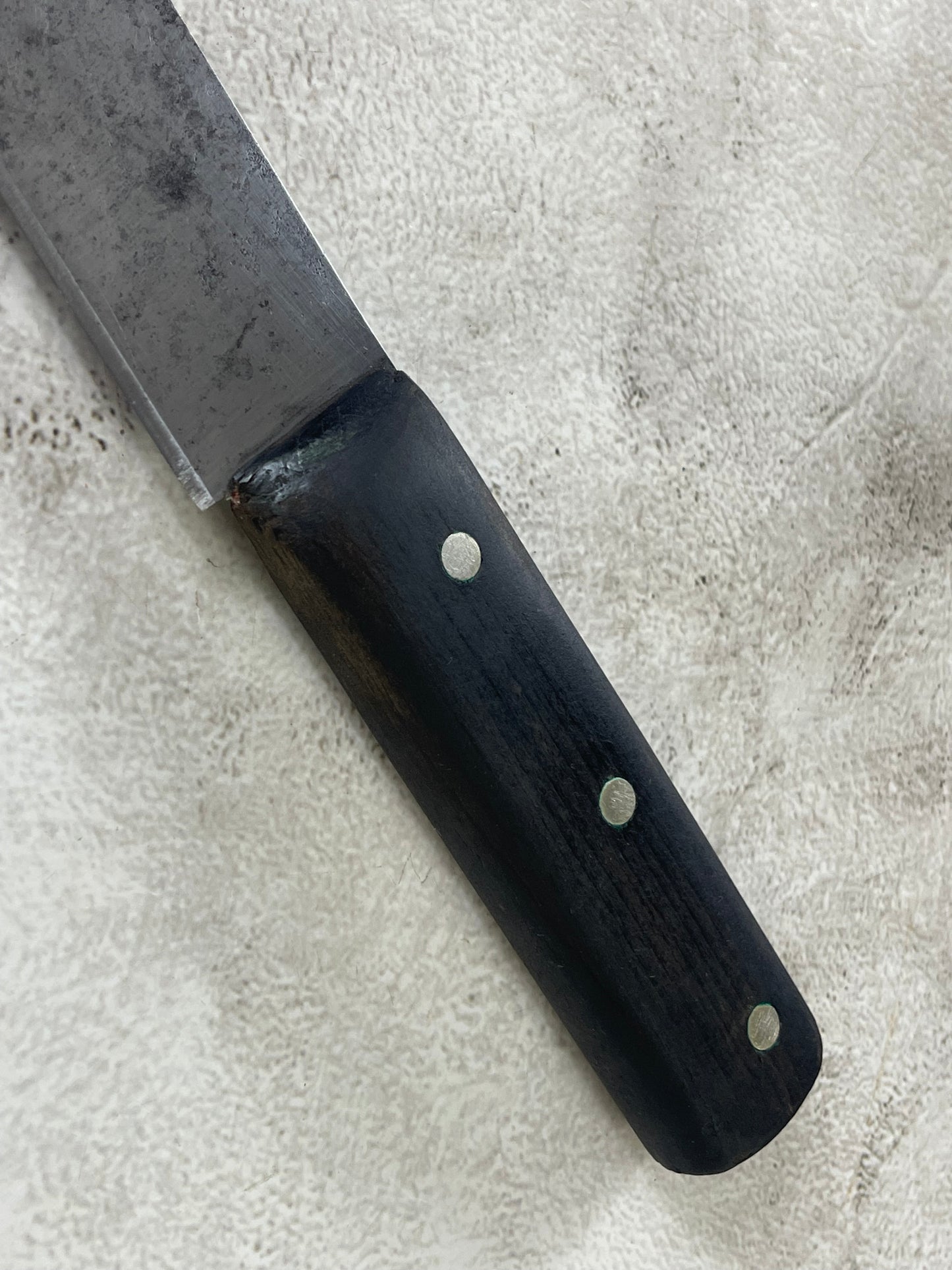 Vintage F. Dick Butcher Machete Knife 315mm Made in Germany 🇩🇪 Cabon steel 1890