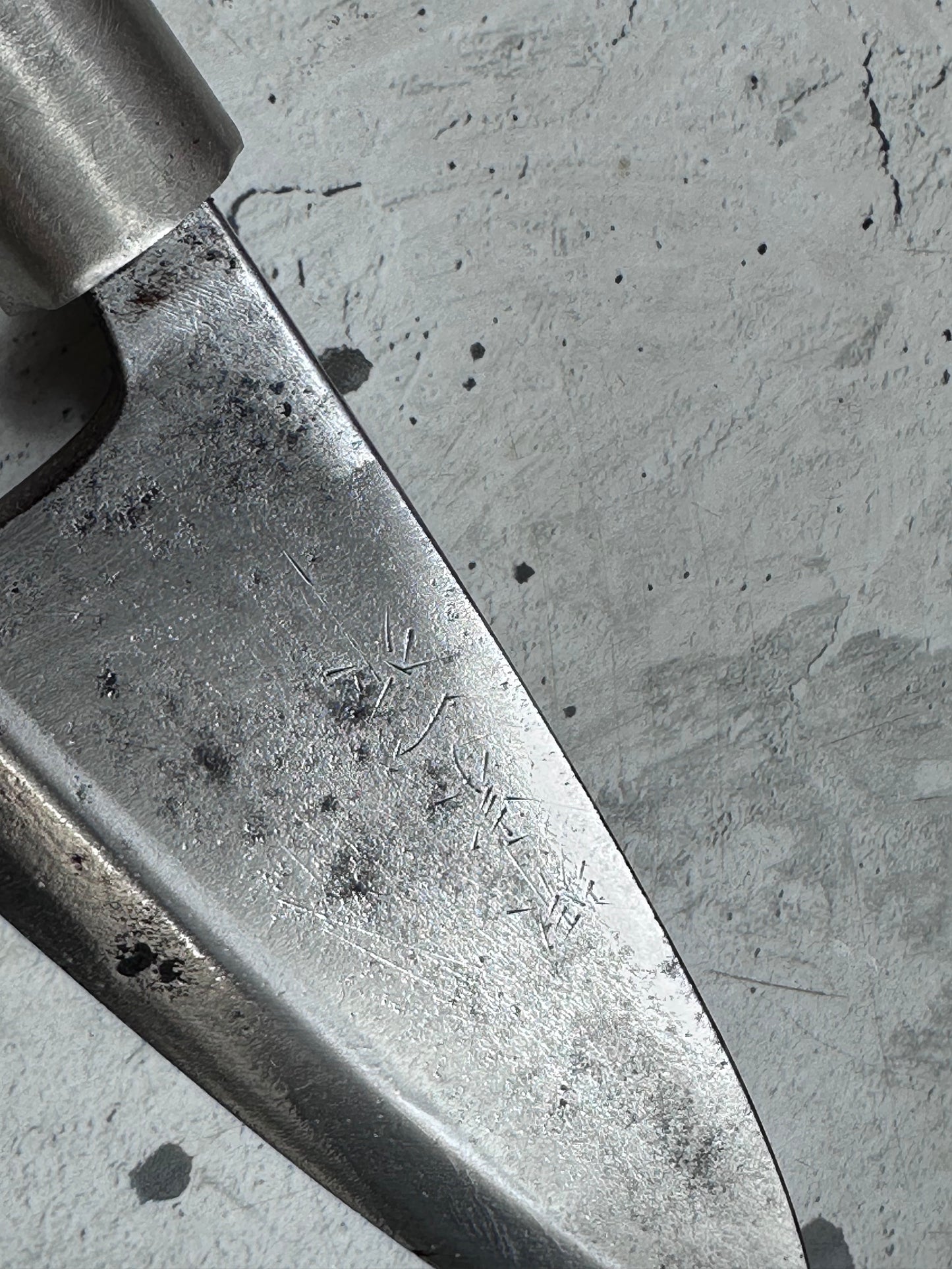 Vintage Sakai Soichi Deba Knife 160mm Carbon Steel 2143