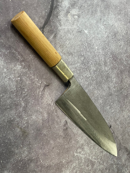 Vintage Japanese Deba Knife 170mm Made in Japan 🇯🇵 Carbon Steel 1751