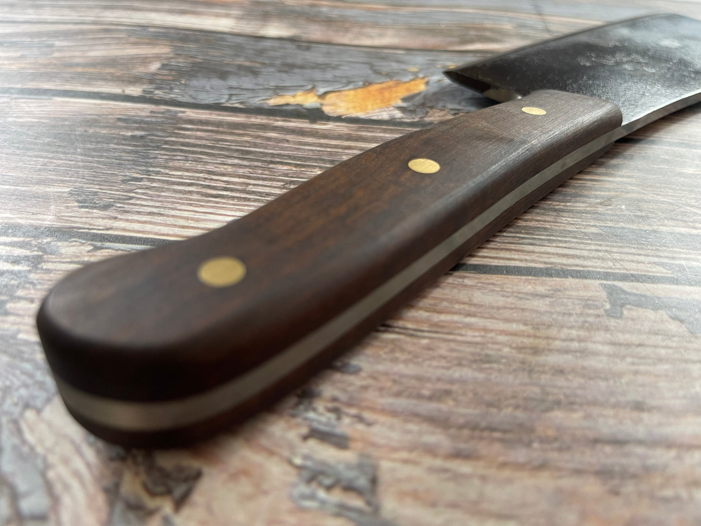 Premium Vintage Butcher Cleaver Knife 200mm Carbon Steel