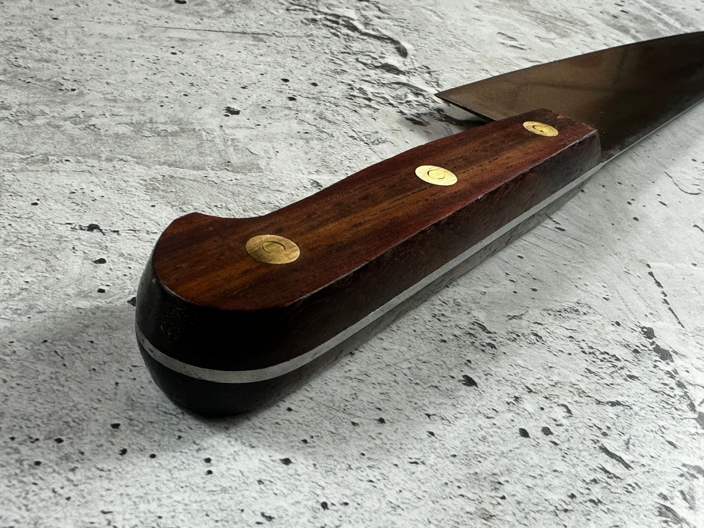 Vintage French Chef Knife 280mm High Carbon Steel Made in France 2034