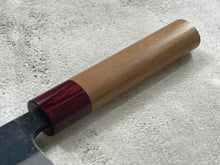 Load image into Gallery viewer, Muneishi Aogami 2 Iron Clad Gyuto 240mm Kurouchi Finish