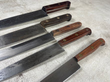 Load image into Gallery viewer, Vintage French Knife Set 5x Made in France 🇫🇷 1984