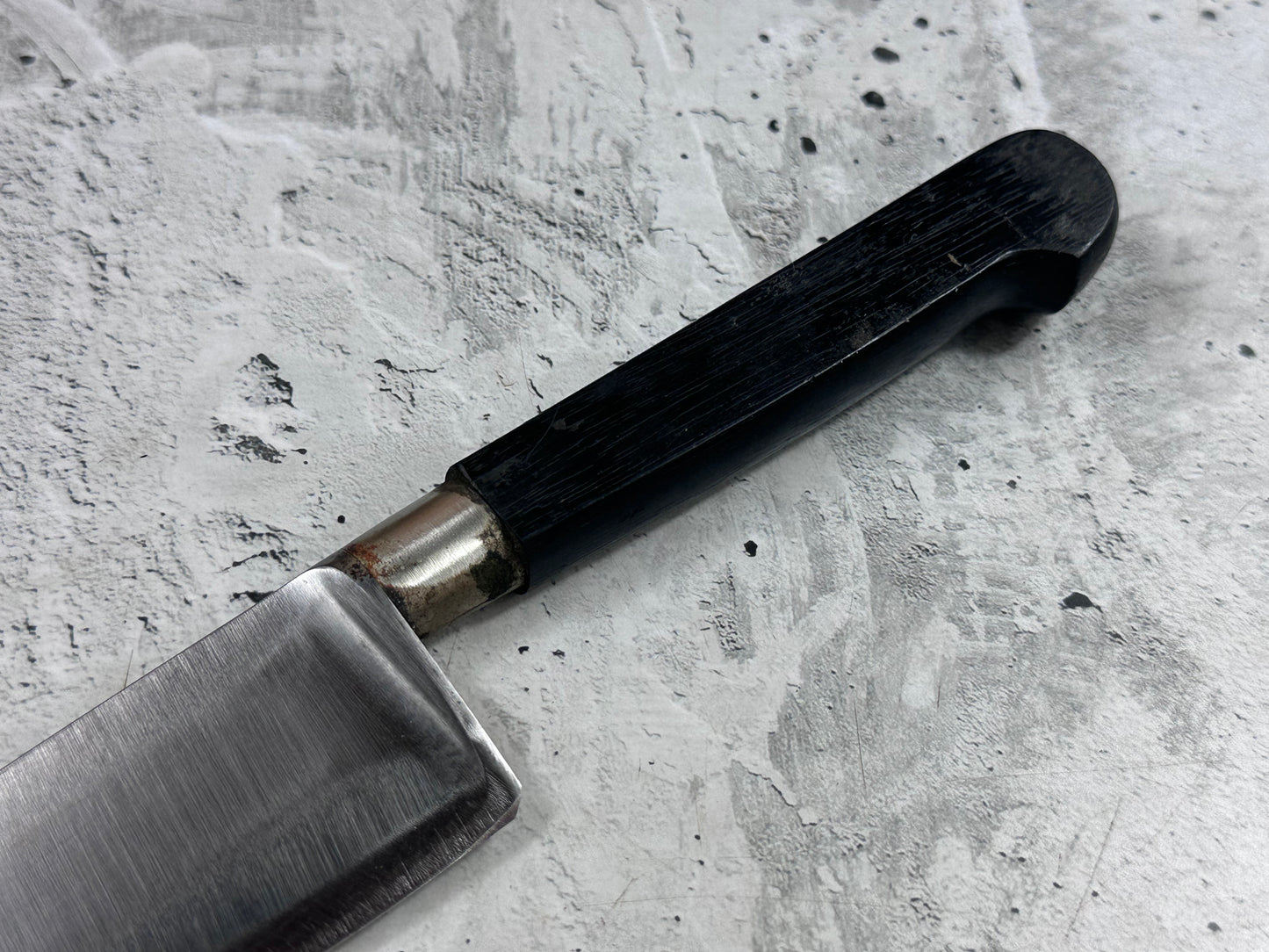 Vintage Sabatier Nogent Chef Knife 170mm Inox Steel Wood Handle 2189