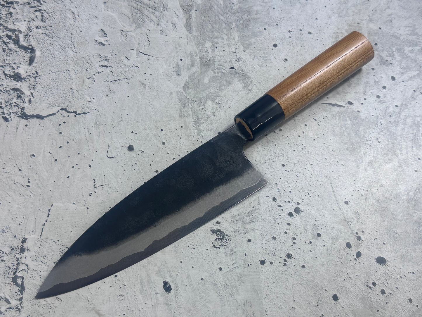 Kyohei Shindo Warikomi Blue #2 Kurouchi Funayuki 170mm
