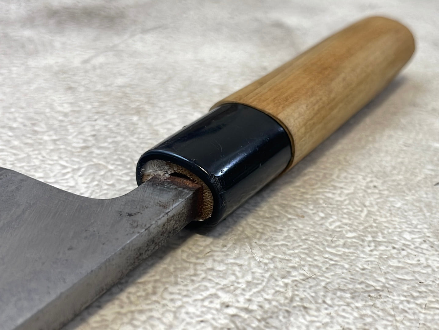 Vintage Japanese Funayuki Knife 150mm Made in Japan 🇯🇵 Carbon Steel 1337