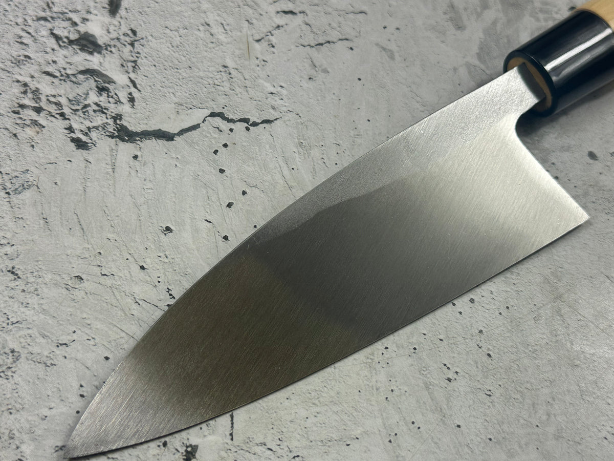 Vintage Seki Magoroku Carbon Steel Deba Knife 150mm 2352
