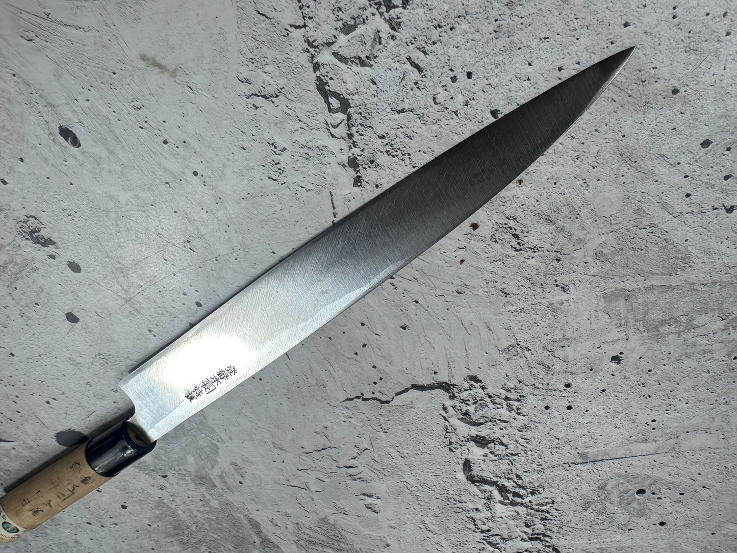 Vintage Toroku Honcho Tokusen Yanagiba Knife 230mm Carbon Steel 2166