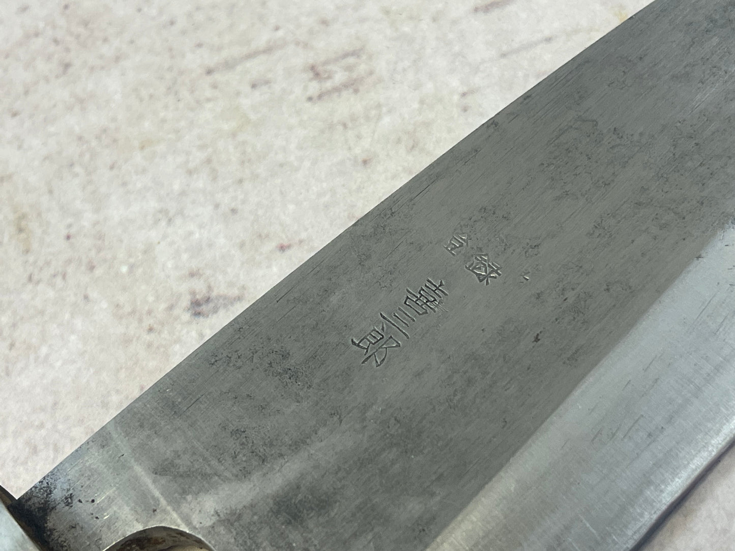 Vintage Japanese Deba Knife 150mm Made in Japan 🇯🇵 Carbon Steel 1429