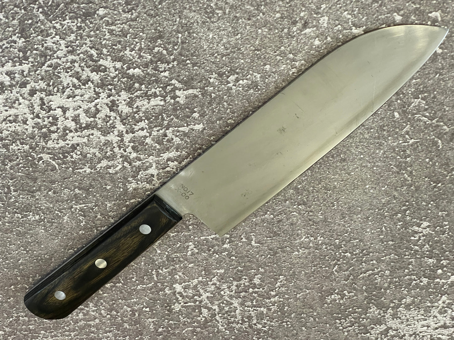 Vintage Japanese Santoku Knife 170mm Made in Japan 🇯🇵 1456