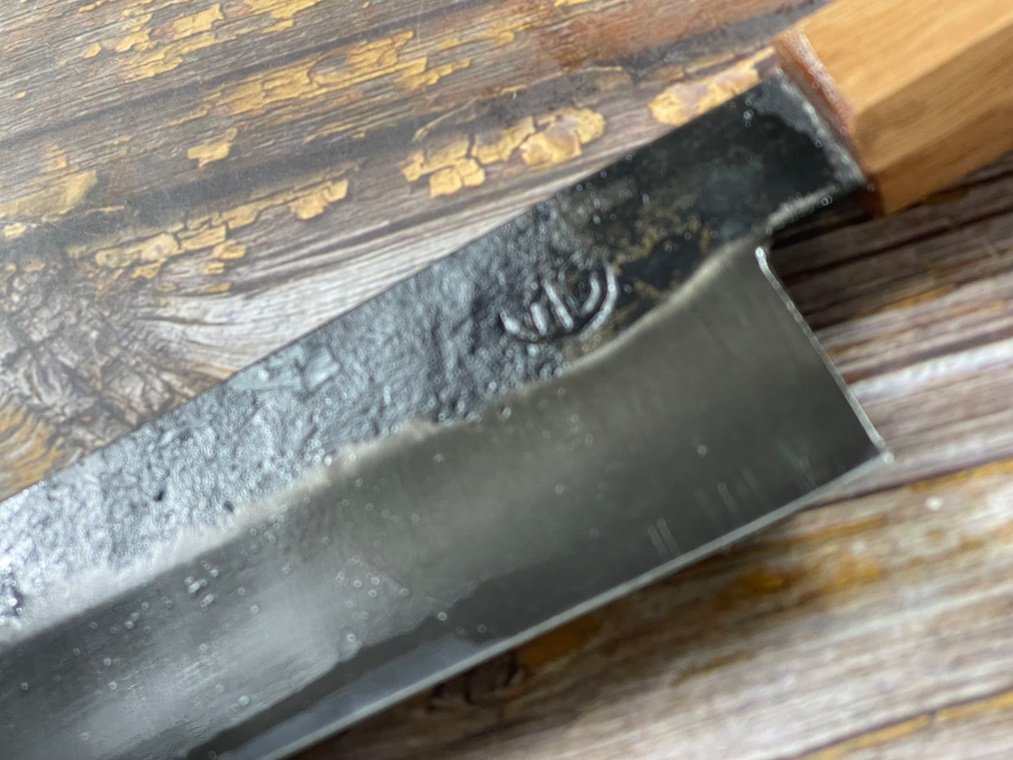 HG Blade Kiritsuke Knife 210mm Kurouchi Finish 1084 High Carbon Steel (2025)