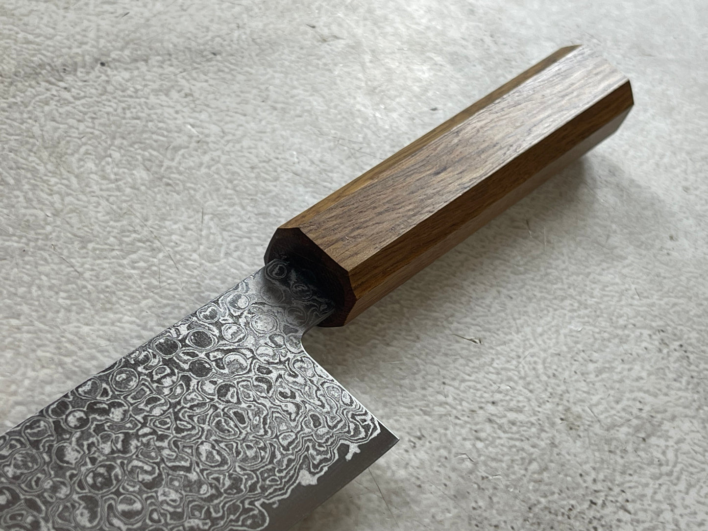 Tsunehisa ZA18 Damascus Gyuto 210mm Oak Handle Made in Japan 🇯🇵