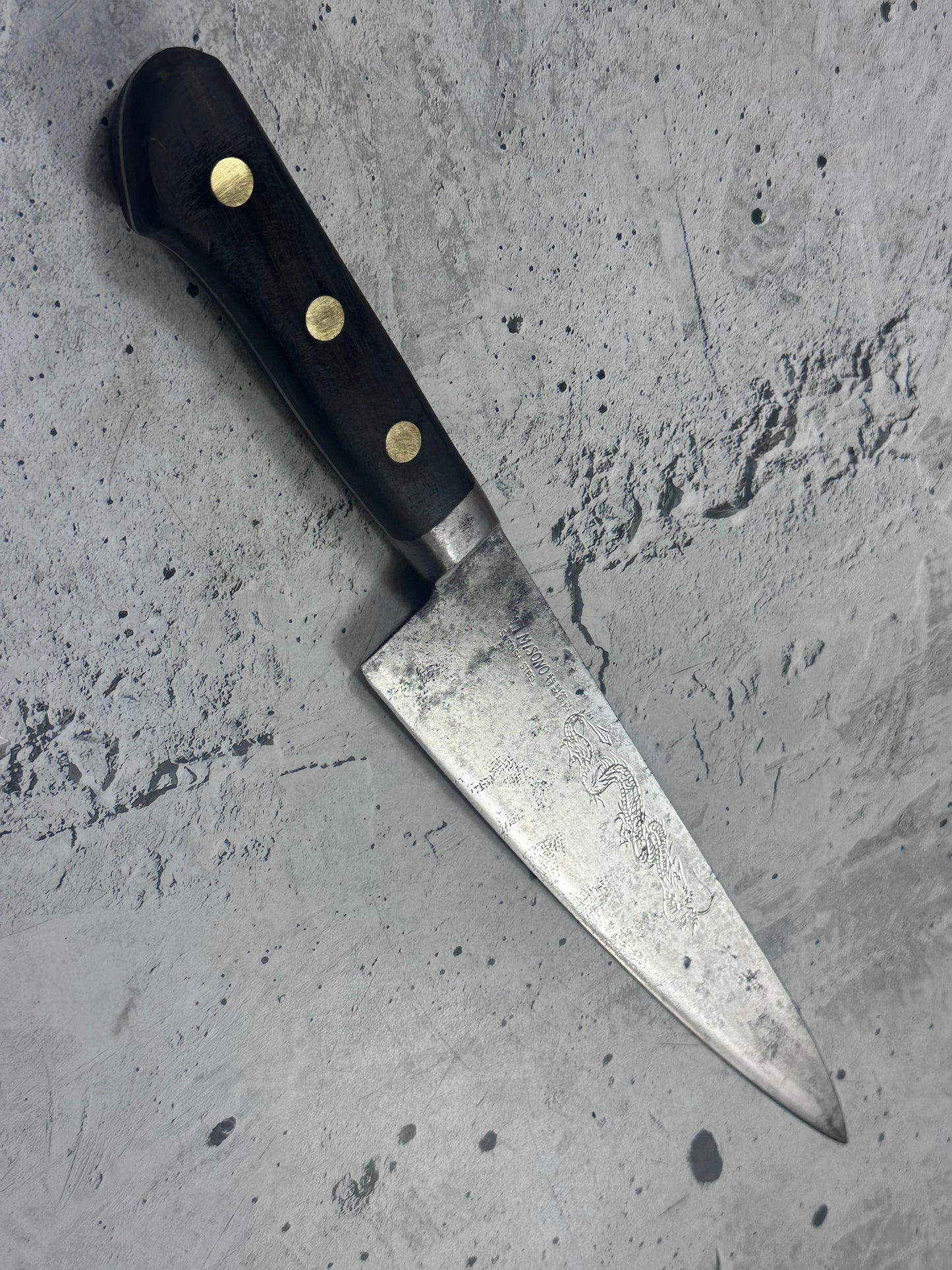 Vintage Misono Gyuto Knife 260mm Swedish Carbon Steel 2157