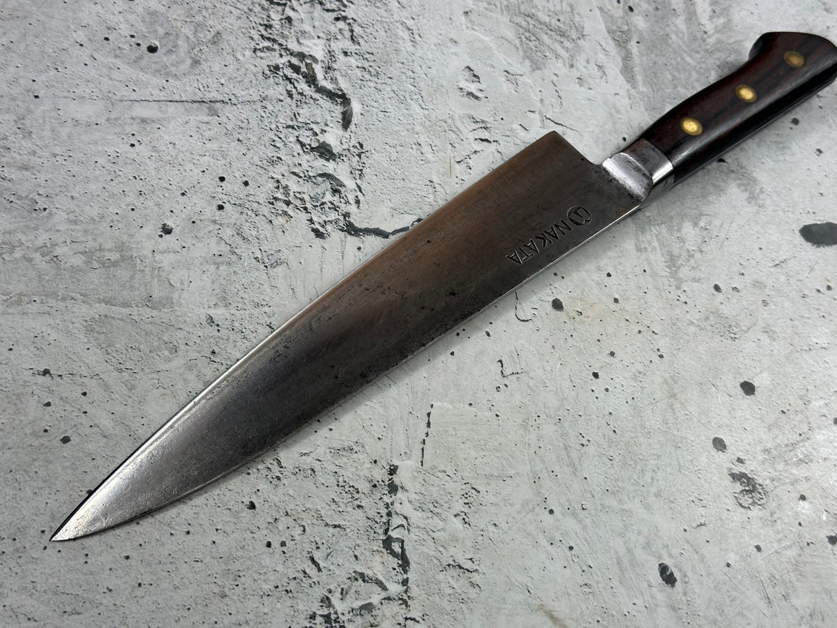 Vintage Misono (Nakata) Special Edition Gyuto 240mm Swedish Steel Timber Handle 2267