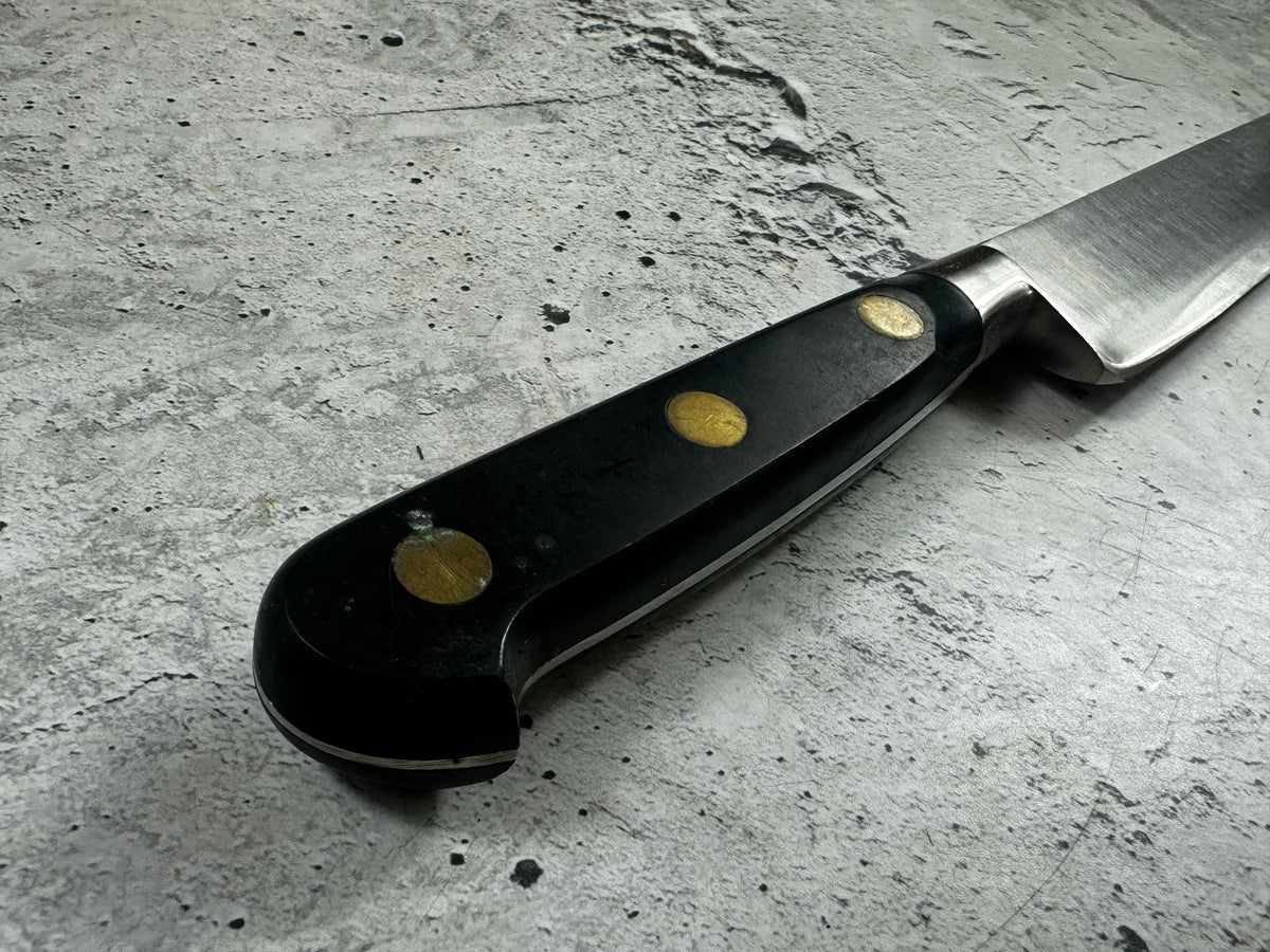 Vintage French Sabatier Slicing Knife 250mm High Carbon Steel POM Handle 2248