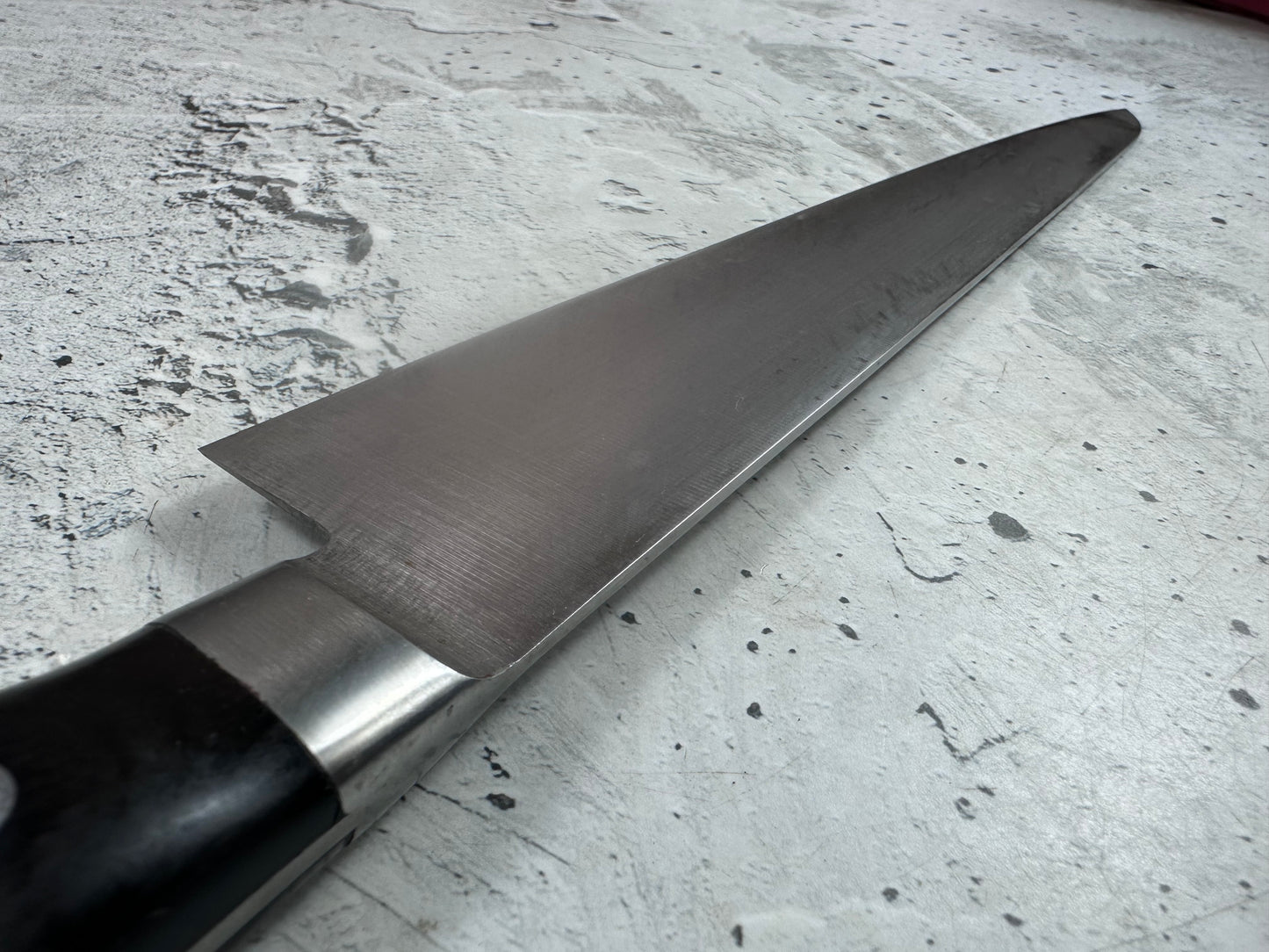 Vintage Sakai Kikumori Sujihiki Knife 300mm Carbon Steel Wood Handle 2238