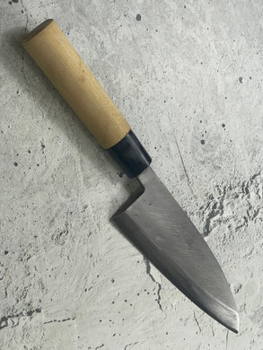 Vintage Japanese Deba Knife 150mm Made in Japan 🇯🇵 Carbon Steel 1752