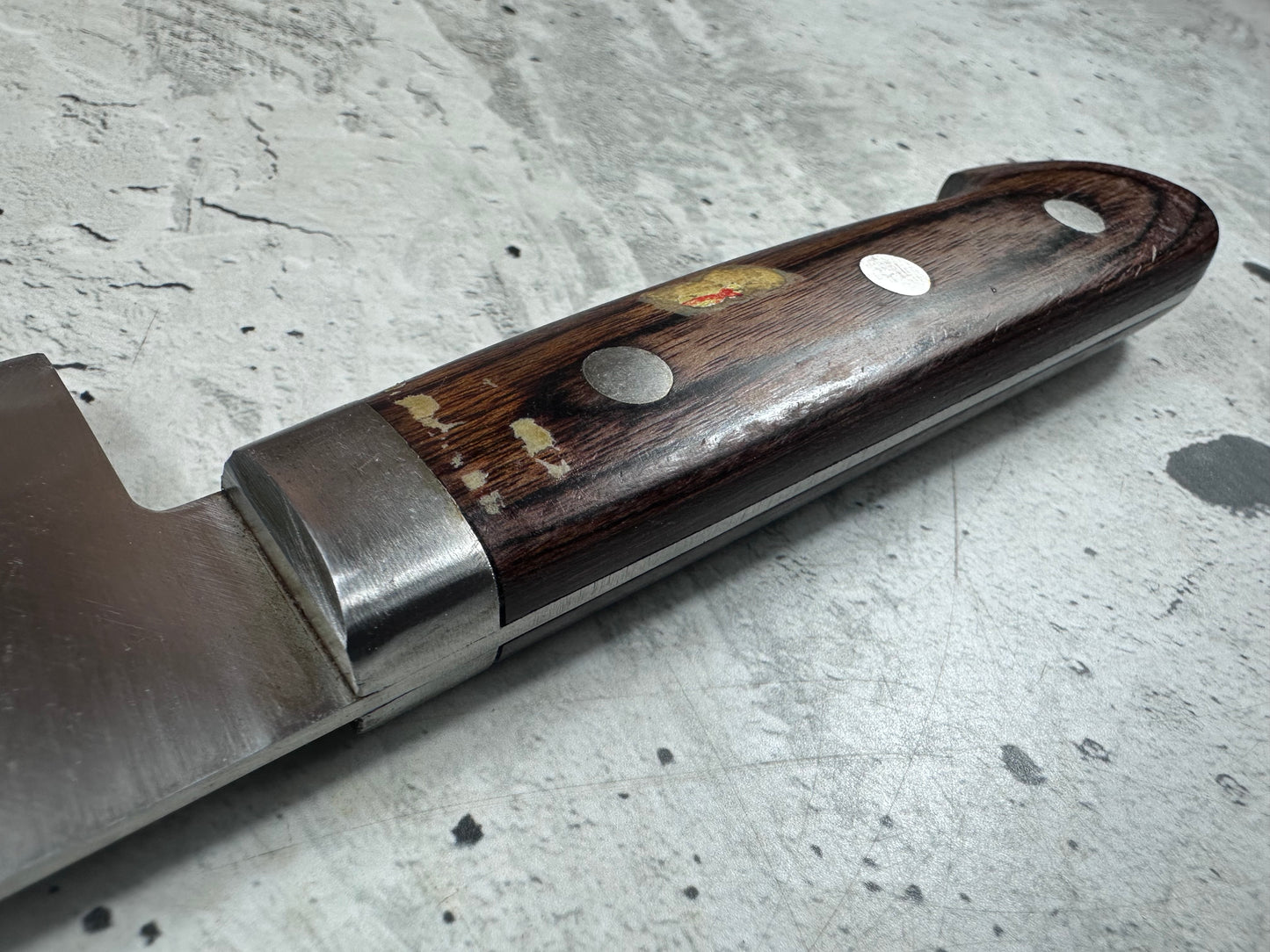 Vintage Sakai Ryujin Gyuto Knife 180mm Carbon Steel 2154
