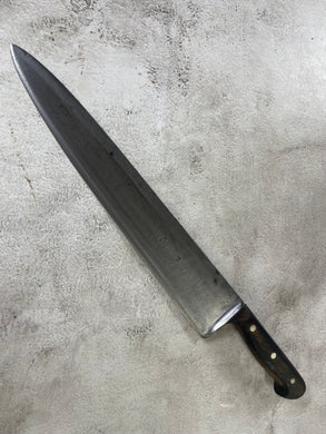 Vintage Gustav Emil Ern Chef 31cm Knife Made in German 🇩🇪 Carbon Steel 1887
