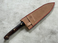 Load image into Gallery viewer, Keskin Migaki Full Tang Gyuto 210mm m Rosewwod &amp; Learher sheath