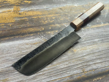 Load image into Gallery viewer, HG Blade Nakiri Knife 180mm Kurouchi Finish 1084 High Carbon Steel (2025)