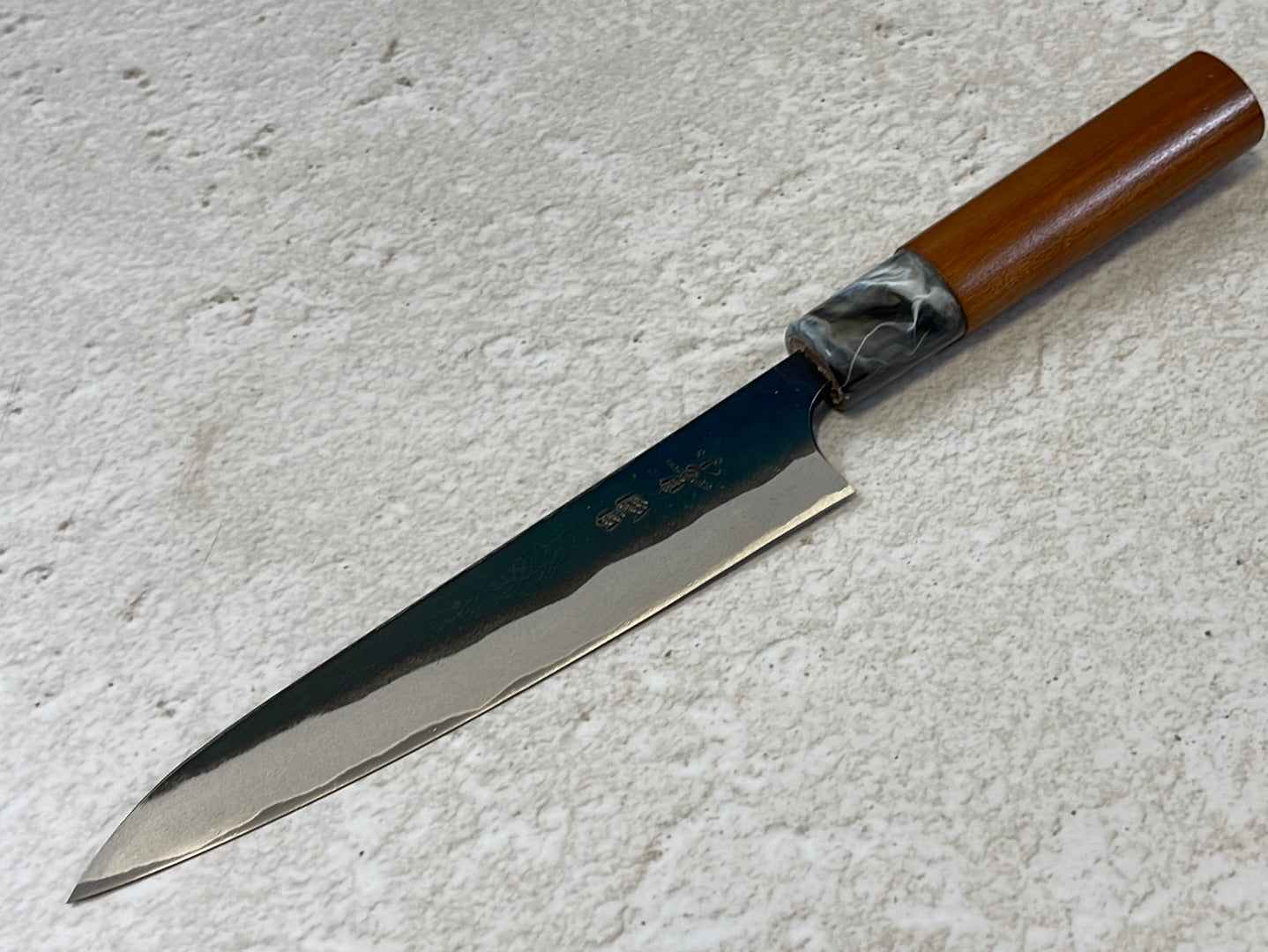 MASAKAGE MIZU Petty 120mm oval Cherry Wood Handle